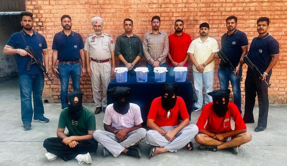 AGTF and Bathinda Police arrest Jassa Burj Gang leader Jaspreet Singh along with 3 associates in a joint operation, seizing weapons and ammunition in Punjab